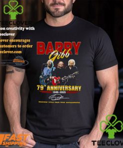 Barry Gibb 79th Anniversary 1946 2025 Thank You For The Memories T shirt