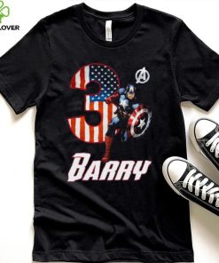 Barry Marvel Captain America T Shirt