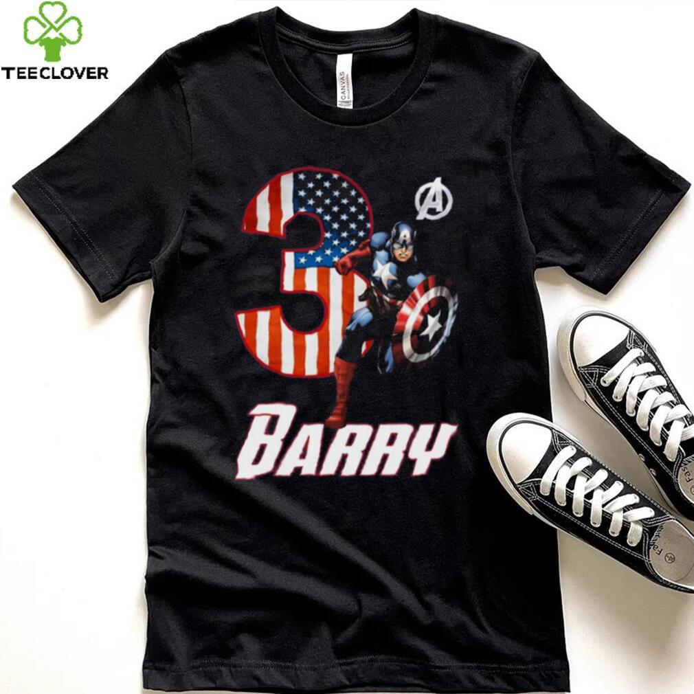 Barry Marvel Captain America T Shirt Barry Marvel Captain America T Shirt