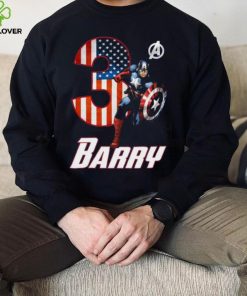 Barry Marvel Captain America T Shirt