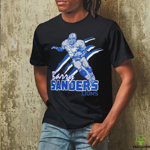 Barry Sanders Detroit Lions football cartoon hoodie, sweater, longsleeve, shirt v-neck, t-shirt