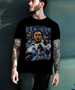 Barry Sanders Vintage 90s Graphic Style T Shirt