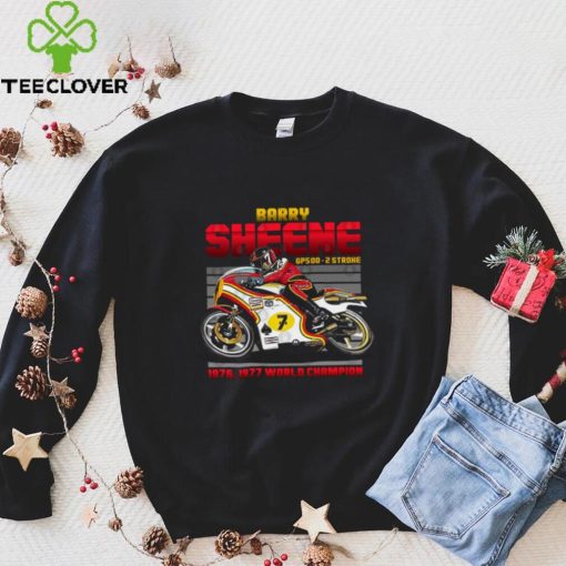 Barry Sheene Champion 70s Retro T Shirt