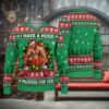 Santa Claus And Chicken Ugly Sweater