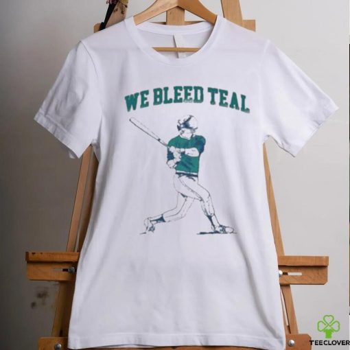 Barstool U We Bleed Teal New T Shirt