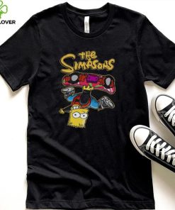 Bart Simpson And The Skateboard The Simpsons shirt