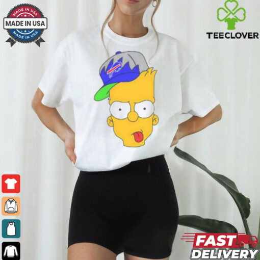 Bart Simpson Buffalo Bills hat T shirt