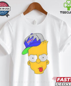 Bart Simpson Buffalo Bills hat T shirt