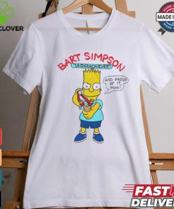 Bart Simpson Underachiever And Proud Of It Man Shirt