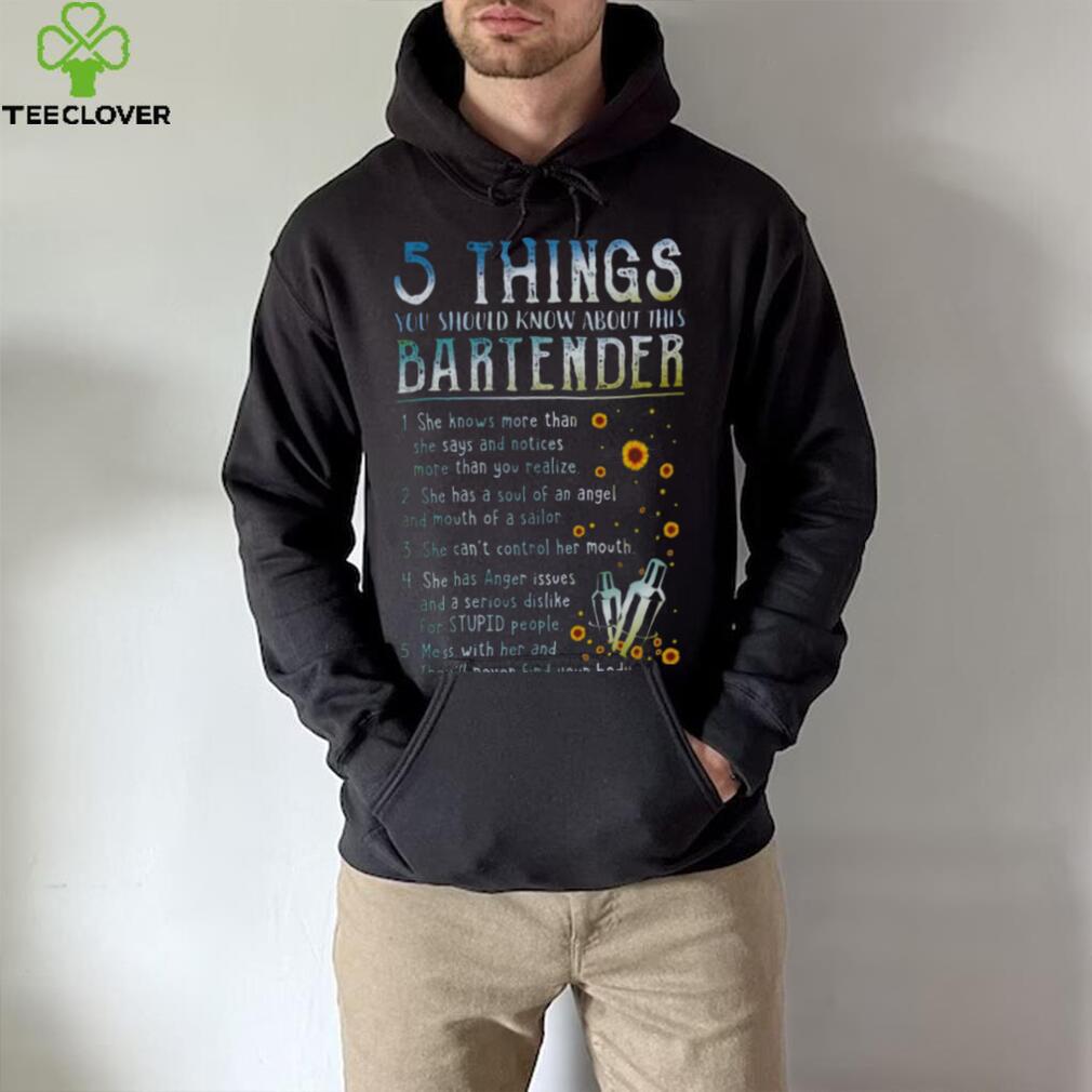 Bartender Sunflower shirt