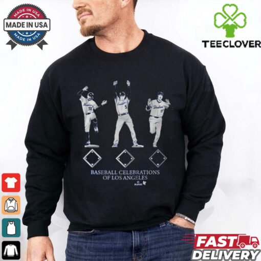 Baseball Celebrations of Los Angeles Dodgers MLB t shirt