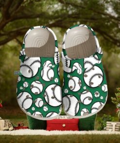 Baseball Green Ball Classic Crocs