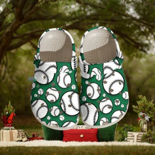 Baseball Green Ball Classic Crocs