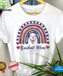 Baseball Mom Rainbows Shirt