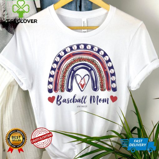 Baseball Mom Rainbows Shirt