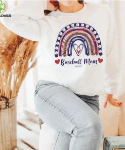 Baseball Mom Rainbows Shirt