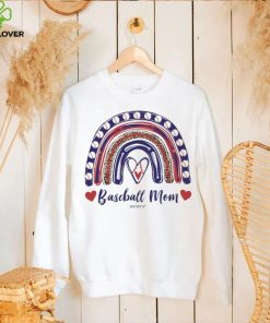 Baseball Mom Rainbows Shirt