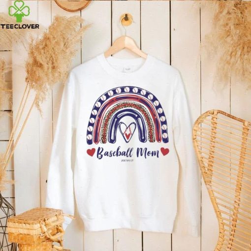 Baseball Mom Rainbows Shirt