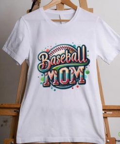 Baseball Mom Women's Contoured T Shirt 1 Baseball Mom Women's Contoured T Shirt