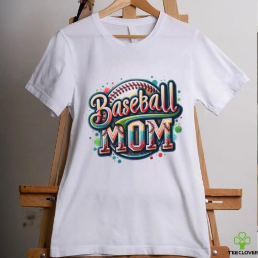 Baseball Mom Women’s Contoured T Shirt