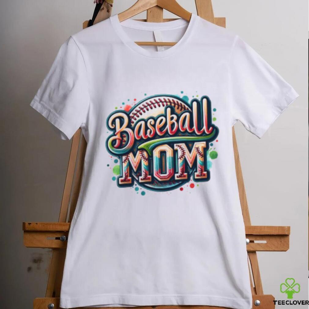 Baseball Mom Women's Contoured T Shirt Baseball Mom Women's Contoured T Shirt