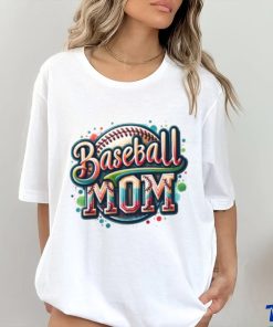 Baseball Mom Women's Contoured T Shirt 2 Baseball Mom Women's Contoured T Shirt