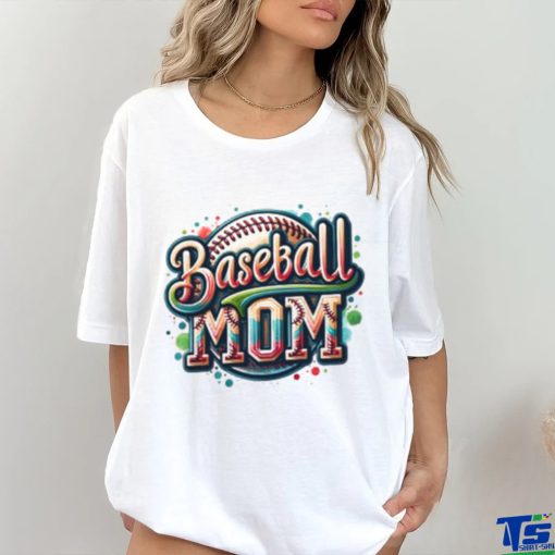 Baseball Mom Women’s Contoured T Shirt
