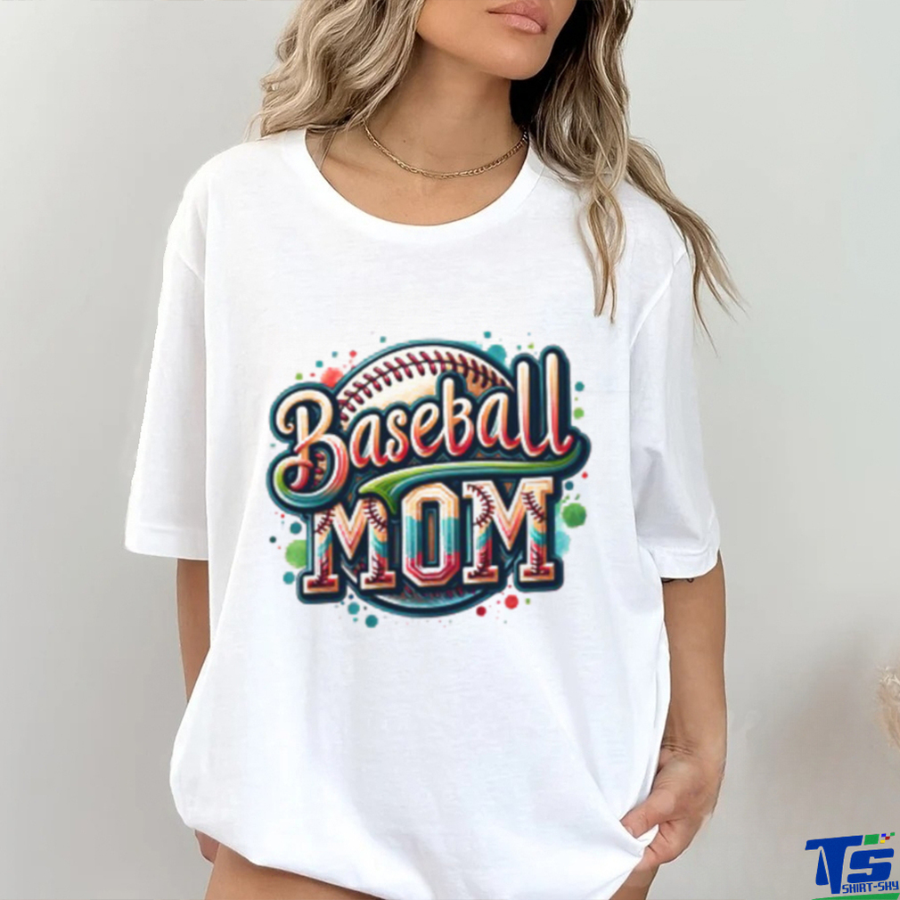 Baseball Mom Women’s Contoured T Shirt Baseball Mom Women’s Contoured T Shirt