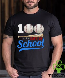 Baseball T shirt, 100 Days Of School, Back To School Gift For Baseball Lovers, Baseball Tees