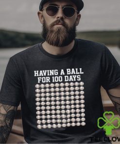 Baseball T shirt, Having A Ball For 100 Days, Back To School Gift For Baseball Lovers, Baseball Tees 2 Baseball T shirt, Having A Ball For 100 Days, Back To School Gift For Baseball Lovers, Baseball Tees