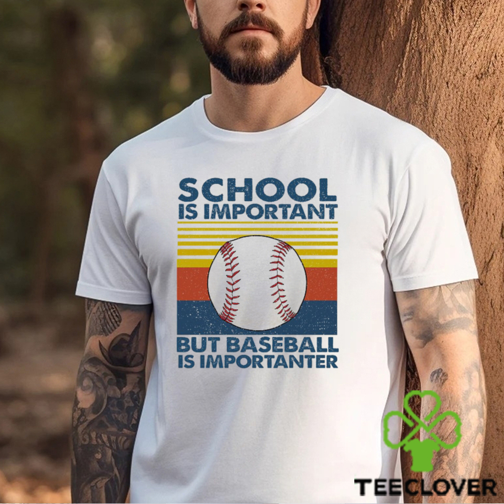 Baseball T shirt, School Is Important But Baseball Is Importanter, Back To School Gift For Baseball Lovers, Baseball Tees Baseball T shirt, School Is Important But Baseball Is Importanter, Back To School Gift For Baseball Lovers, Baseball Tees