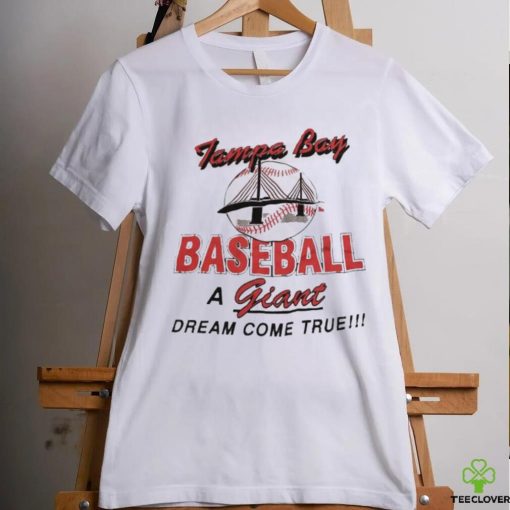 Baseball Tampa Bay Dream Come True vintage shirt