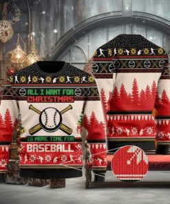 Baseball Ugly Christmas Sweater For Men & Women