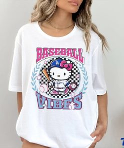 Baseball Vibes Hello Kitty Los Angeles Dodgers shirt
