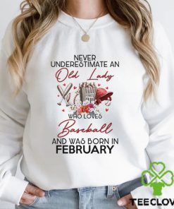 Baseball old lady February Shirt 2 Baseball old lady February Shirt