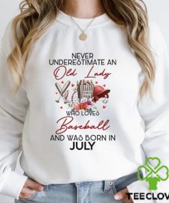 Baseball old lady July Shirt 2 Baseball old lady July Shirt