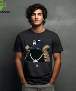 Baseballism Shop Los Angeles Dodgers Samurai LA Kabuto T Shirt