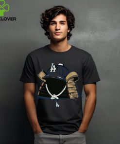 Baseballism Shop Los Angeles Dodgers Samurai LA Kabuto T Shirt