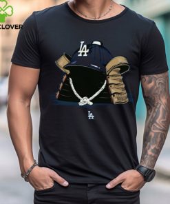 Baseballism Shop Los Angeles Dodgers Samurai LA Kabuto T Shirt