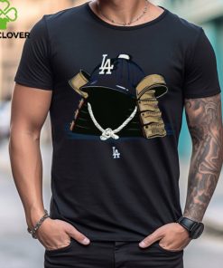 Baseballism Shop Los Angeles Dodgers Samurai LA Kabuto T Shirt