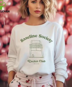 Baseline Society Court Lines Tee shirt