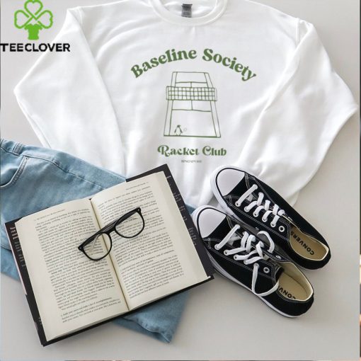 Baseline Society Court Lines Tee hoodie, sweater, longsleeve, shirt v-neck, t-shirt