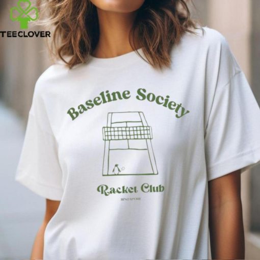 Baseline Society Court Lines Tee hoodie, sweater, longsleeve, shirt v-neck, t-shirt