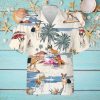 Basenji Summer Beach Hawaiian Shirt