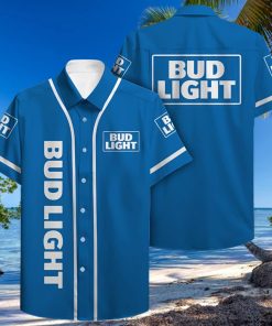 Basic Bud Light Hawaiian Shirt Beer Lovers Gift