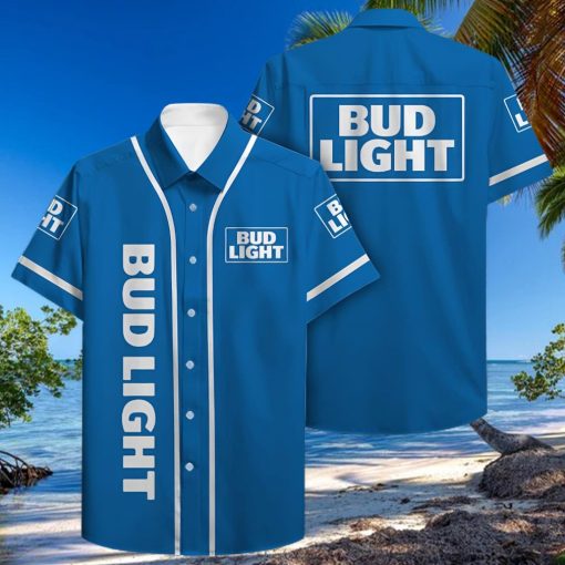 Basic Bud Light Hawaiian Shirt Beer Lovers Gift