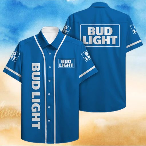 Basic Bud Light Hawaiian Shirt Beer Lovers Gift