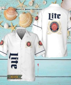 Basic Printed Miller Lite Hawaii Shirt For Men And Women Gift Hawaiian Beer