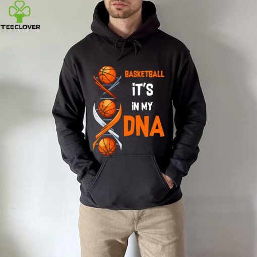 Basketball It’s In My DNA V Neck T Shirt