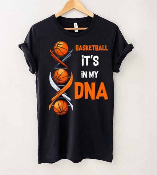 Basketball It’s In My DNA V Neck T Shirt